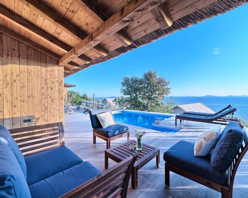Golden Haven Luxe Bungalow Resort Murter Luaran gambar