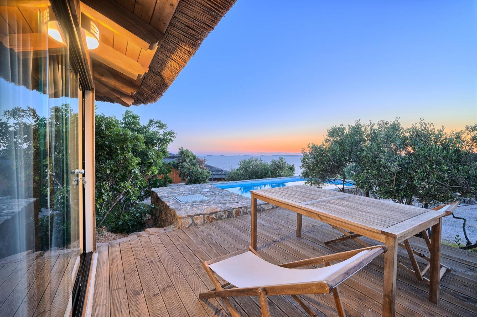 Golden Haven Luxe Bungalow Resort Murter Luaran gambar